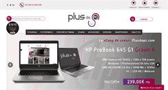 Desktop Screenshot of plusdepc.com